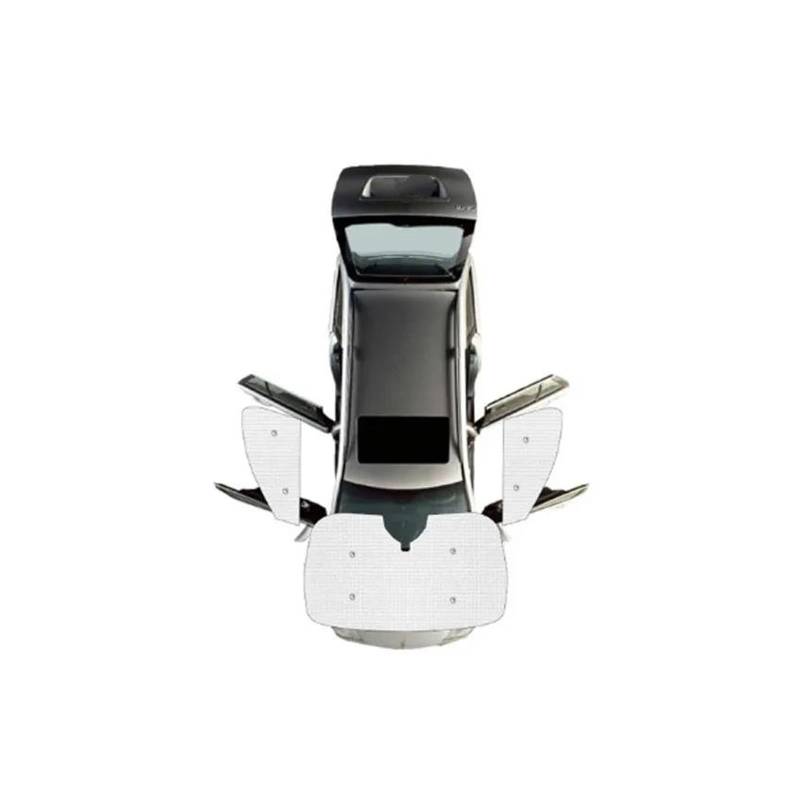 Sonnenblende Auto Für Ford Für Kuga Für Escape 2023 2022 2021 2020 Vollständige Abdeckung Auto Sonnenschutz Windschutzscheibe Seite Fenster Visier Abdeckung Fenster Sonnenschutz(Front Windows) von AJQBRMB