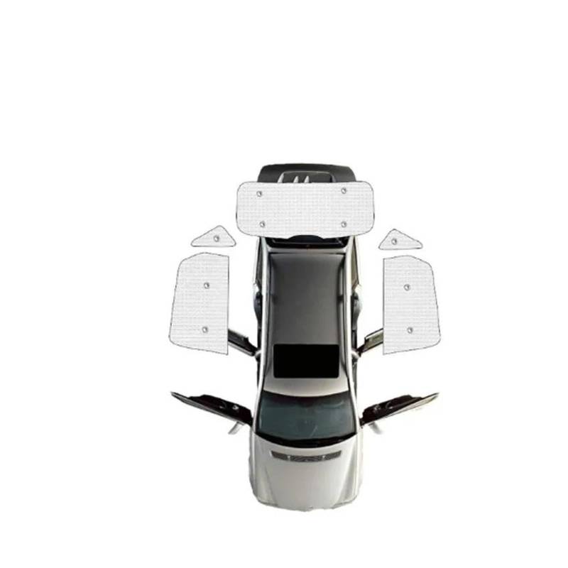 Sonnenblende Auto Für Ford Für Kuga Für Escape 2023 2022 2021 2020 Vollständige Abdeckung Auto Sonnenschutz Windschutzscheibe Seite Fenster Visier Abdeckung Fenster Sonnenschutz(Rear sunshades) von AJQBRMB