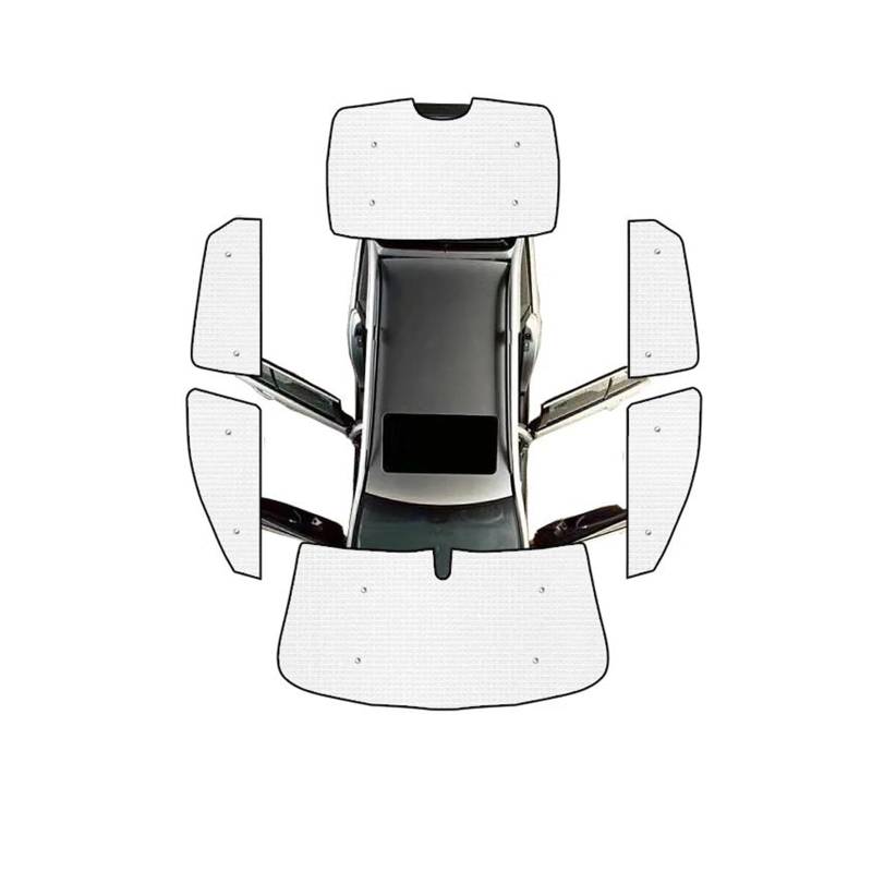 Sonnenblende Auto Für Hyundai Für Elantra Für Avante Für I30 Limousine Für CN7 2021-2024 Volle Abdeckung Sonnenschirme Visier Windschutzscheiben Schatten Fenster Sonnenschutz(All Sunshades) von AJQBRMB