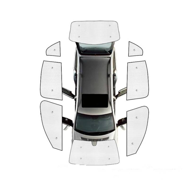 Sonnenblende Auto Für Hyundai Für Tucson Für Ix35 Für LM 2010-2015 Vollständige Abdeckung Sonnenschirme Auto Sonnenschutz Windschutzscheiben Seite Fenster Visier Fenster Sonnenschutz(All Sunshades) von AJQBRMB