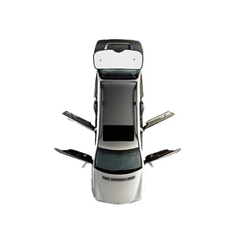 Sonnenblende Auto Für Hyundai Für Tucson Für NX4 2023 2022 Auto Sonnenschutz Vollständige Abdeckung Sonnenschutz Windschutzscheibe Seite Fenster Schattierung Visier Abdeckung Fenster Sonnenschutz(Rear von AJQBRMB