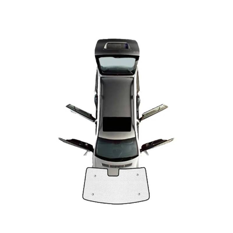 Sonnenblende Auto Für Hyundai Für Tucson Für NX4 2023 2022 Auto Sonnenschutz Vollständige Abdeckung Sonnenschutz Windschutzscheibe Seite Fenster Schattierung Visier Abdeckung Fenster Sonnenschutz(Fron von AJQBRMB