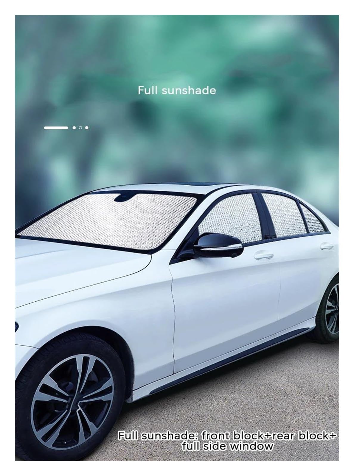 Sonnenblende Auto Für Kadjar 2015 2016 2017 2018 2019 Auto Vollständige Abdeckungen Sonnenschutz Windschutzscheibe Fenster Surround Sunproof Visier Fenster Sonnenschutz(Rear Windshield) von AJQBRMB