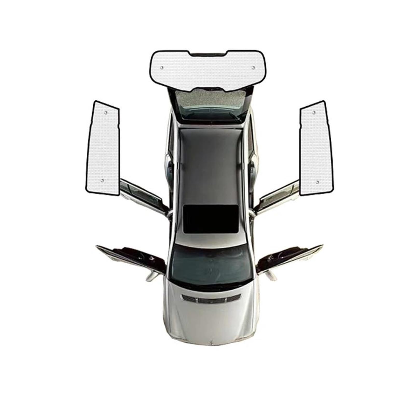 Sonnenblende Auto Für Kia Für Sportage Für SL 2011 2012 2013 2014 2015 Volle Abdeckung Sonnenschirm Auto Windschutzscheibe Fenster Sunproof Visier Fenster Sonnenschutz(Rear sunshades) von AJQBRMB