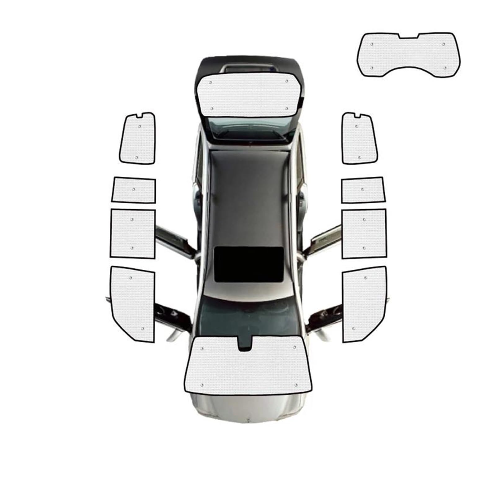 Sonnenblende Auto Für Mitsubishi Für Pajero 4 Für Montero Für Shogun Für V80 Für V73 Für V93 2006-2021 Vollständige Abdeckung Sonnenschutz Windschutzscheibe Visier Fenster Sonnenschutz(All Sunshades,9 Sonnenblende Auto Für Mitsubishi Für Pajero 4 Für Montero Für Shogun Für V80 Für V73 Für V93 2006-2021 Vollständige Abdeckung Sonnenschutz Windschutzscheibe Visier Fenster Sonnenschutz(All Sunshades,9 von AJQBRMB