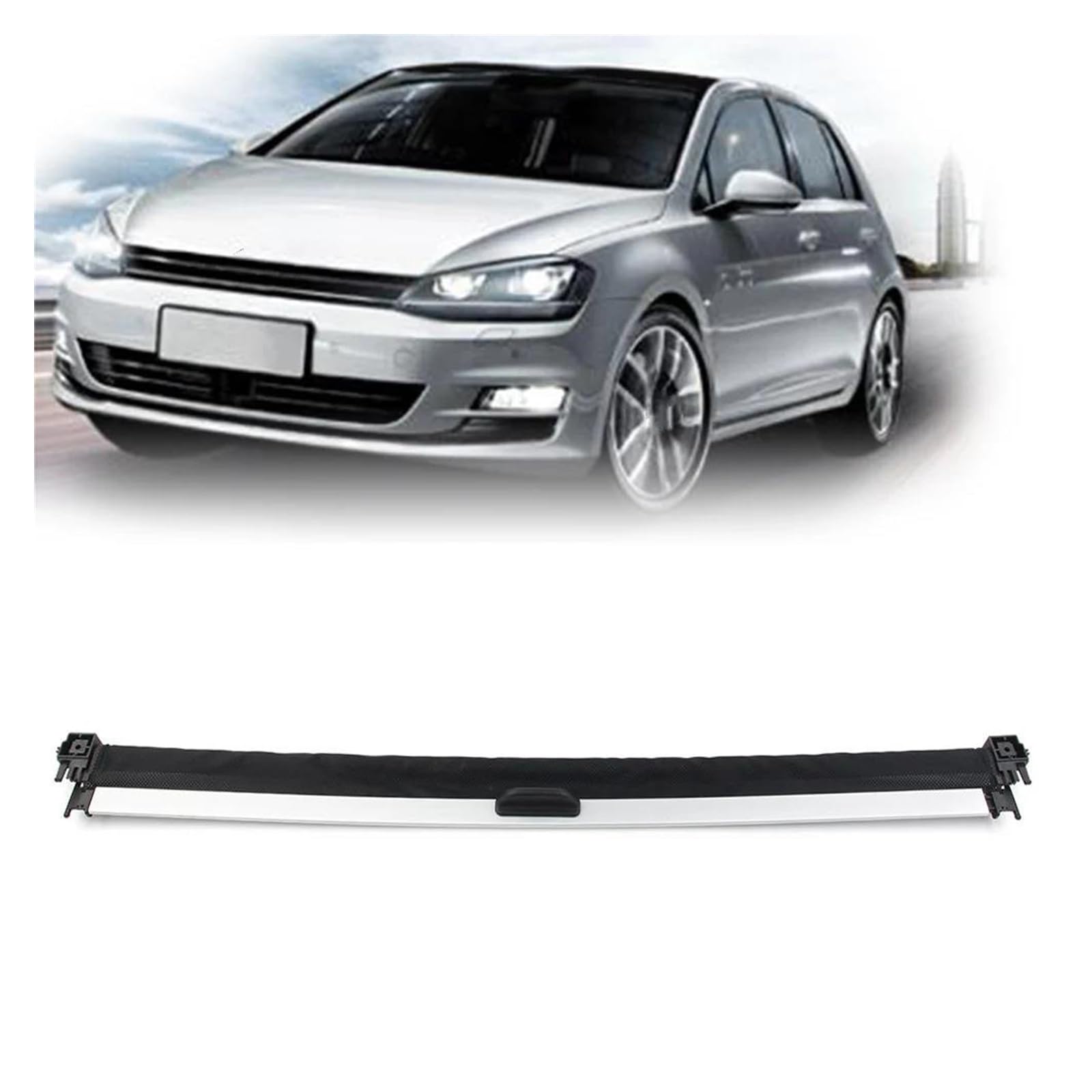 Sonnenblende Auto Für Passat Für CC Für B6 2009-2012 Für CC 2012-2017 Auto Schiebedach Sonnenschirm Vorhang Sonne Dach Schatten Abdeckung Montage 3C8877307 Fenster Sonnenschutz(Schwarz) von AJQBRMB