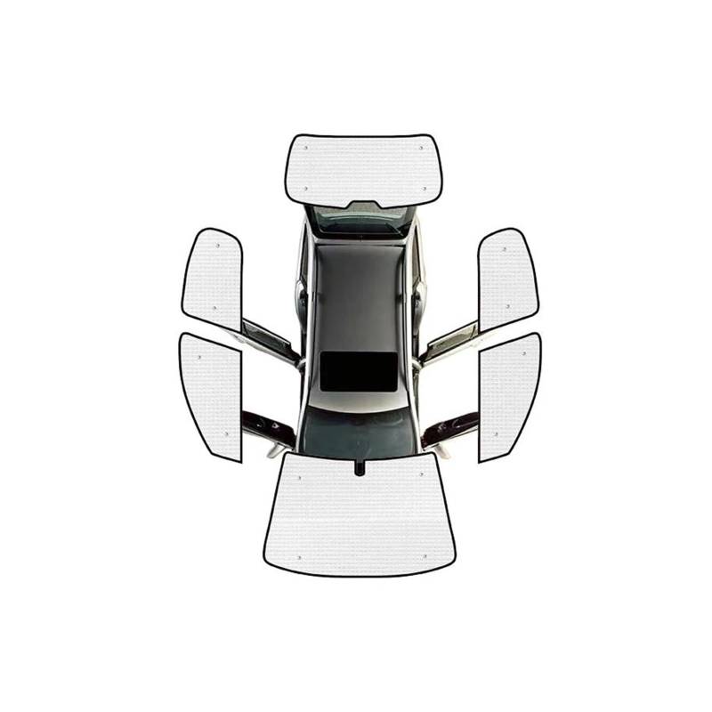 Sonnenblende Auto Für Peugeot 207 Für Fließheck 2006 207 2008 2009 2010-2014 Auto Volle Abckung Sonnenschutz Windschutzscheibe Fenster Sonnenschutz Visier Fenster Sonnenschutz(All Sunshades) von AJQBRMB