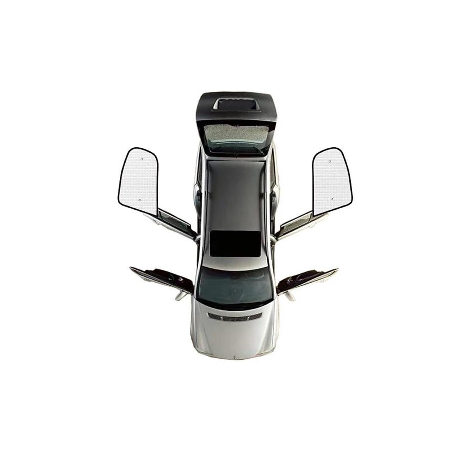 Sonnenblende Auto Für Peugeot 207 Für Fließheck 2006 207 2008 2009 2010-2014 Auto Volle Abckung Sonnenschutz Windschutzscheibe Fenster Sonnenschutz Visier Fenster Sonnenschutz(Rear Windows) von AJQBRMB
