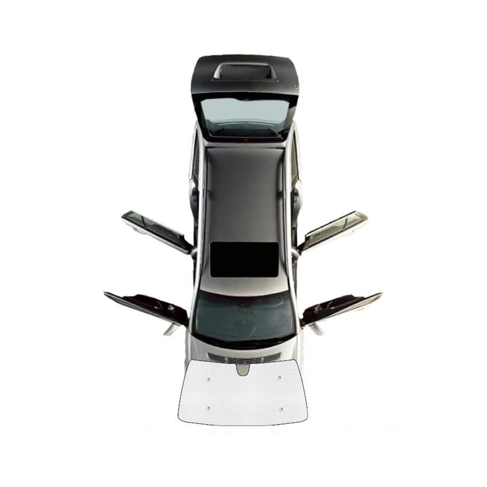 Sonnenblende Auto Für Peugeot 3008 1 Für T8 Für Mk1 2008-2016 Vollständige Abdeckung Sonnenschirme Auto Sonnenschutz Visier Windschutzscheiben Fenster Sonnenschutz(Front Windshield) von AJQBRMB