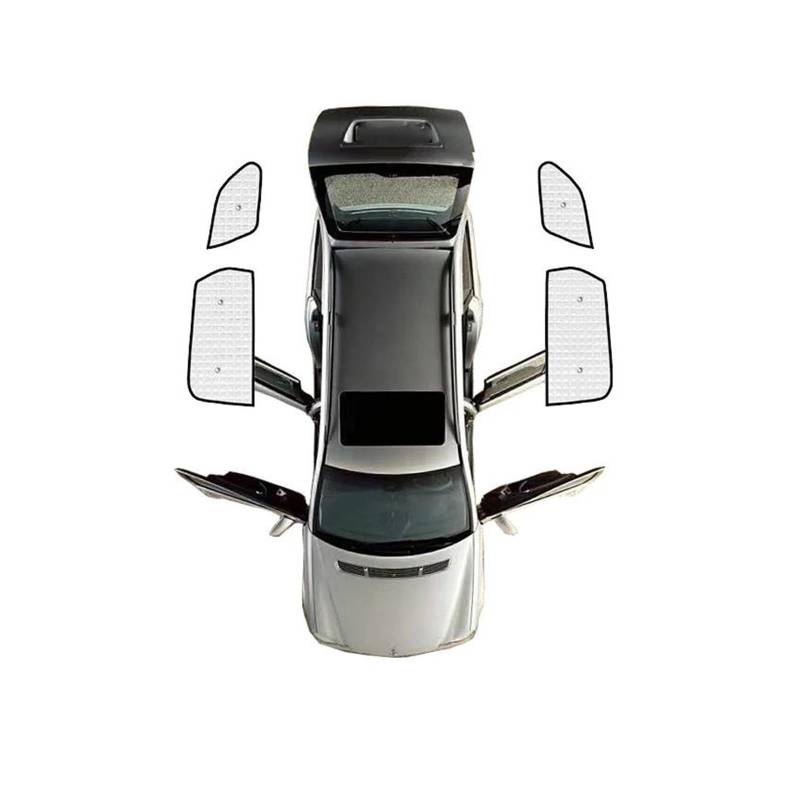 Sonnenblende Auto Für Peugeot 5008 Für P87 Für Mk2 2017 2018 2019 Vollständige Abdeckung Sonnenschirme Surround Windschutzscheibe Seite Fenster Visier Fenster Sonnenschutz(Rear Windows) von AJQBRMB
