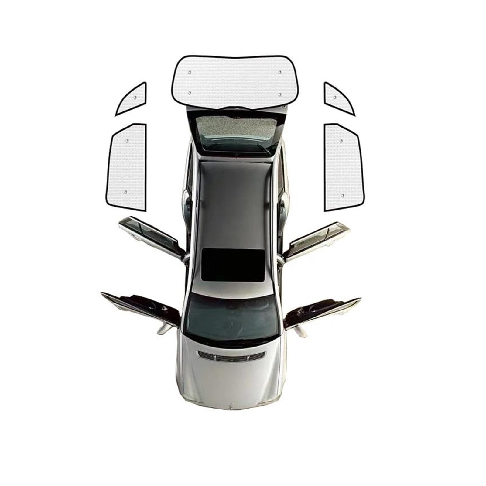 Sonnenblende Auto Für Q5 2018 2019 2020 2021 2022 Auto Volle Sonnenblenden Fenster Schattierung Fenster Folien Visiere Sonnenschirme Fenster Sonnenschutz(Rear sunshades) von AJQBRMB