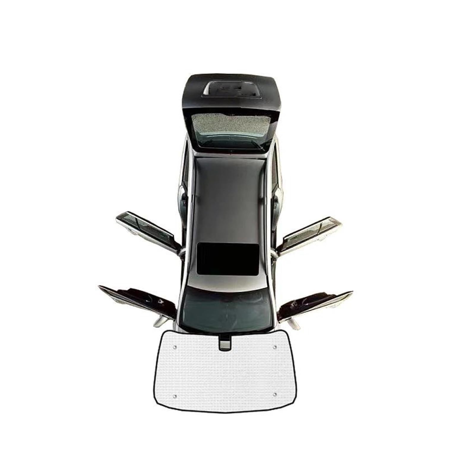Sonnenblende Auto Für Skoda Für Kodiaq 2016 2017 2018 2019 2020 2021 Auto Voll Abdeckungen Sonnenschutz Windows Sonnenschutz Sonnenschirme Sonnenblenden Fenster Sonnenschutz(Front Windshield) von AJQBRMB
