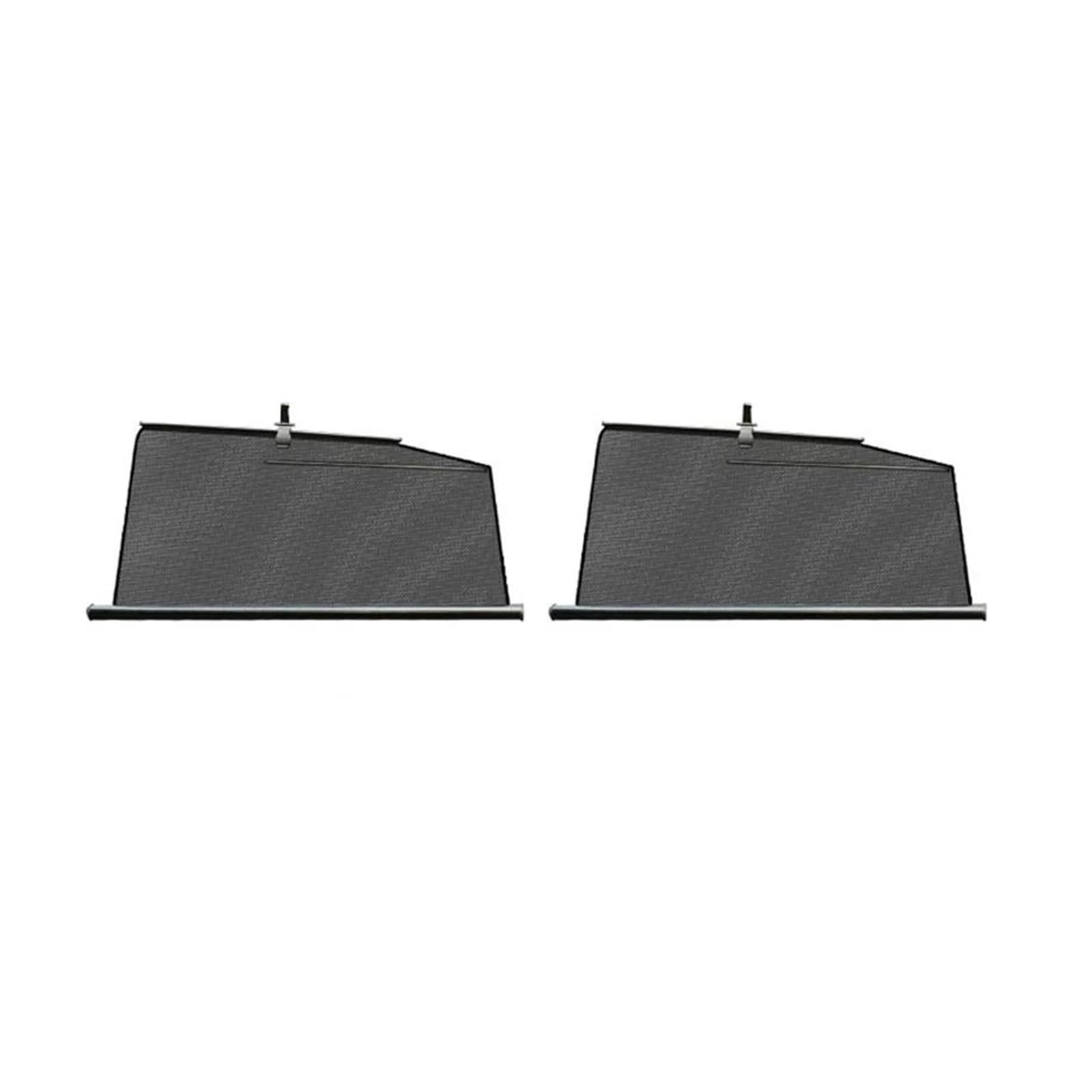 Sonnenblende Auto Für Tesla Für Modell 3/S/X/Y Auto Hebe Fenster Sonnenschutz Sonnenschutz Seite Fenster Mesh Sonnenblende Versenkbare Fenster Sonnenschutz(S Rear) von AJQBRMB