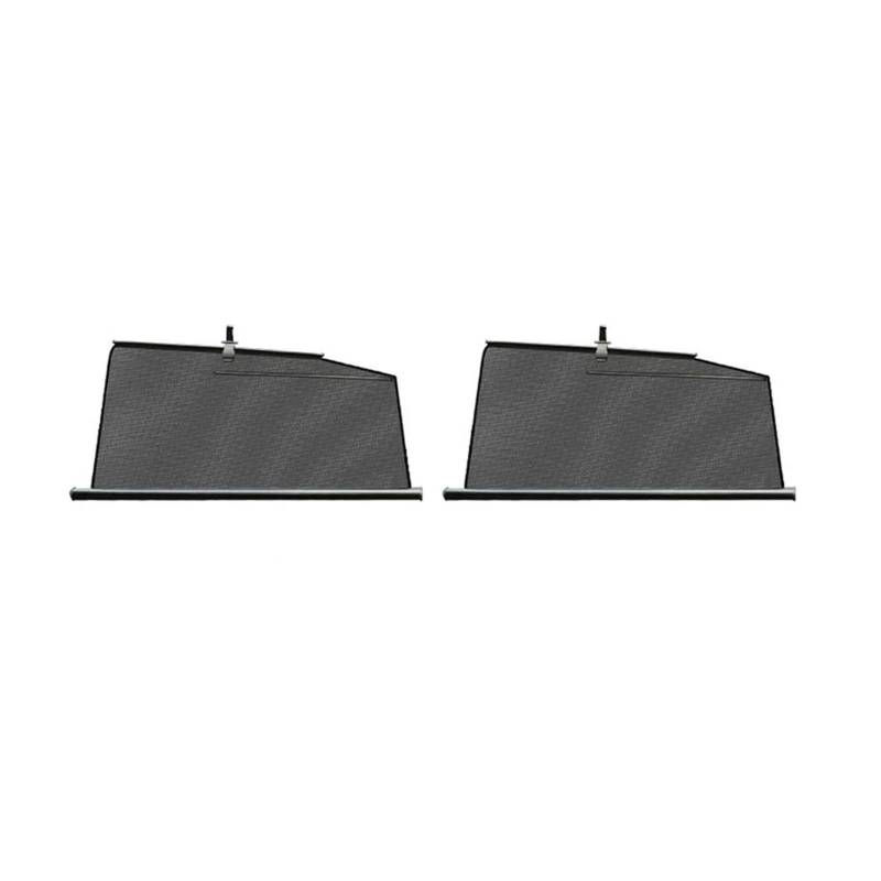 Sonnenblende Auto Für Tesla Für Modell 3/S/X/Y Auto Hebe Fenster Sonnenschutz Sonnenschutz Seite Fenster Mesh Sonnenblende Versenkbare Fenster Sonnenschutz(S Rear) von AJQBRMB