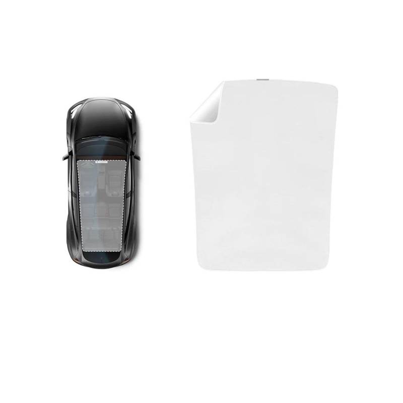 Sonnenblende Auto Für Tesla Für Modell 3 Für Modell Y Elektro Sorption Sonnenschirm EIS Tuch Schiebedach Vorne Hinten Glas Dachfenster Sonnenschutz Fenster Sonnenschutz(Y) von AJQBRMB