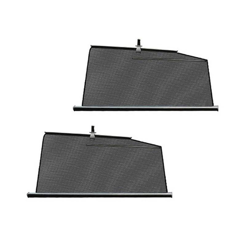 Sonnenblende Auto Für Tesla Für Modell 3 SXY 2023 Versenkbare Auto Seite Fenster Sonnenschirm Hebe Sonnenschutz Automatische Vorhang Drapieren Roller Fenster Sonnenschutz(2pcs 3 2021 Rear) von AJQBRMB