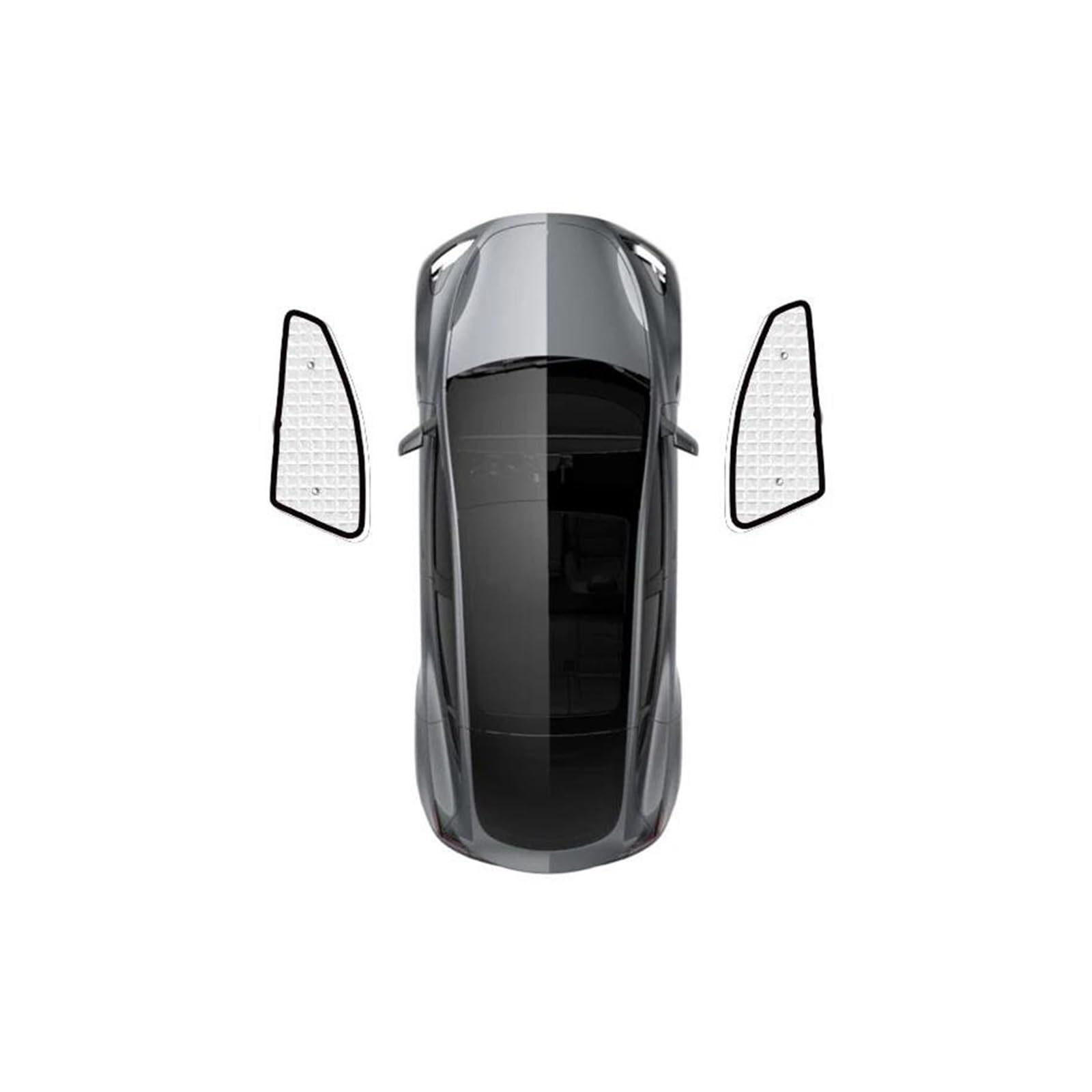 Sonnenblende Auto Für Tesla Für Modell Y 2022 2020 2021 2023 Auto Vollständige Abdeckung Sonnenschirme Sonnenschutz Fenster Sonnenschutz Abdeckung Fenster Sonnenschutz(Front Windows) von AJQBRMB