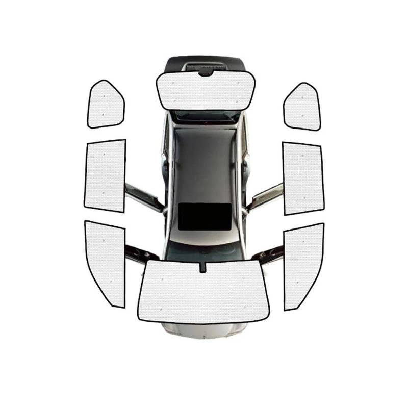 Sonnenblende Auto Für Toyota Für Land Für Cruiser Für Prado J150 LC150 FJ150 2010~2023 Auto Volle Fenster Schattierung Visier Sonnenschutz Abdeckung Fenster Sonnenschutz(All Sunshades) von AJQBRMB