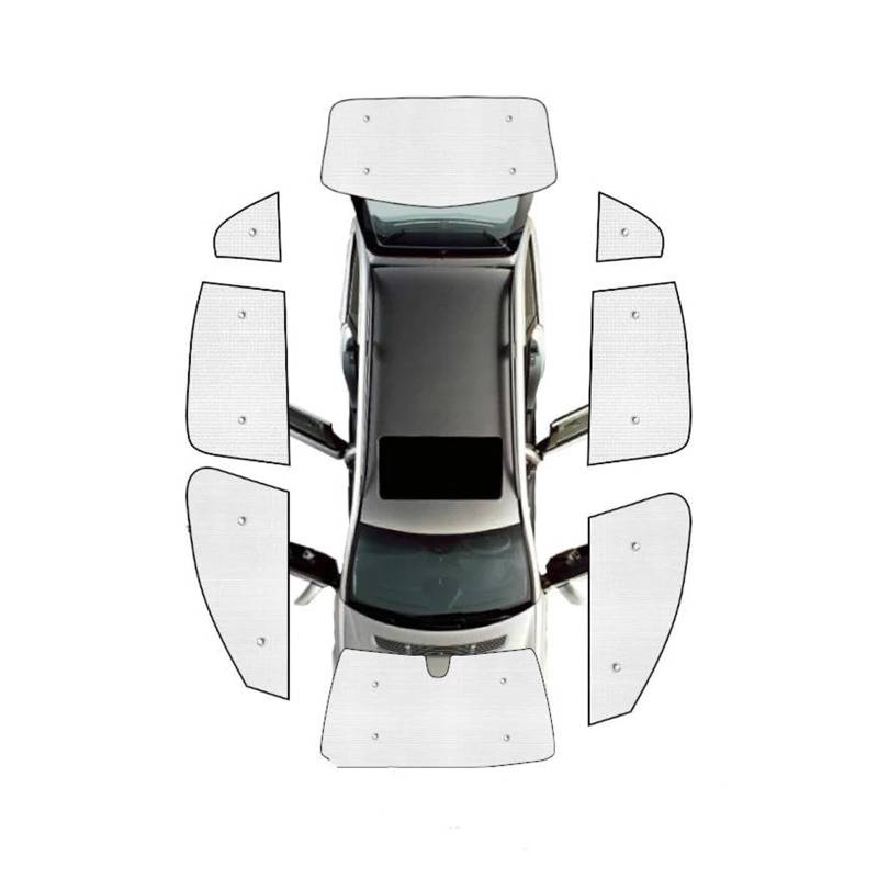 Sonnenblende Auto Für Toyota Für RAV4 Für XA40 2013 2014 2015 2016 2017 2018 Vollständige Abdeckung Sonnenschirme Windschutzscheibe Fenster Visier Fenster Sonnenschutz(All Sunshades) von AJQBRMB
