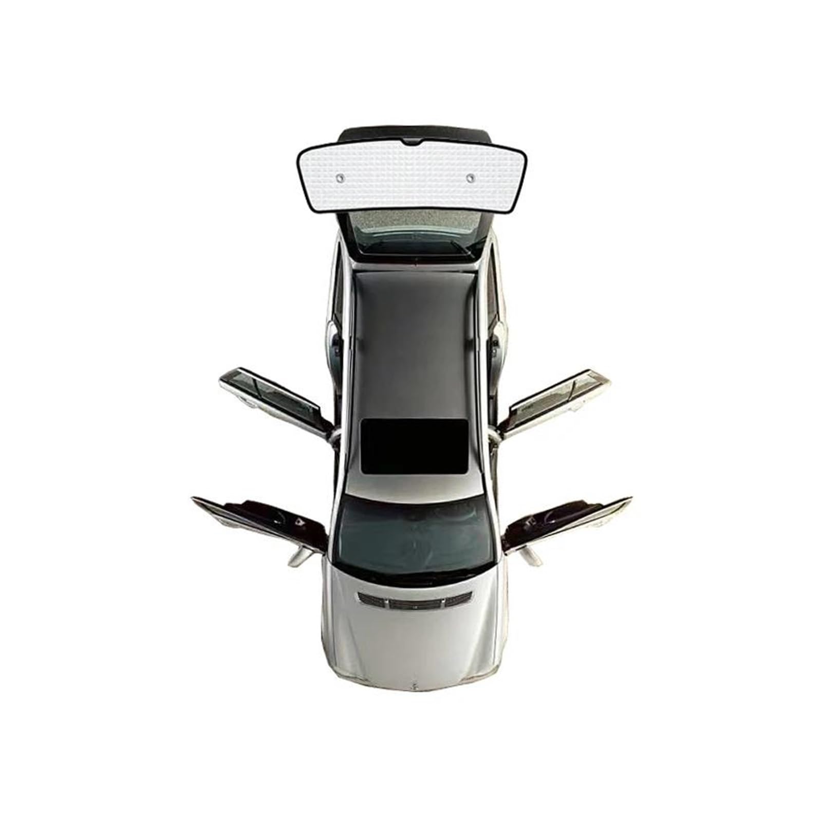 Sonnenblende Auto Für VW Für Golf Für Mk7 Für Golf 7 2015-2021 Auto Vollständige Abdeckung Sonnenschutz Windschutzscheibe Fenster Visier Sonnenschutz Fenster Sonnenschutz(Rear Windshield) von AJQBRMB