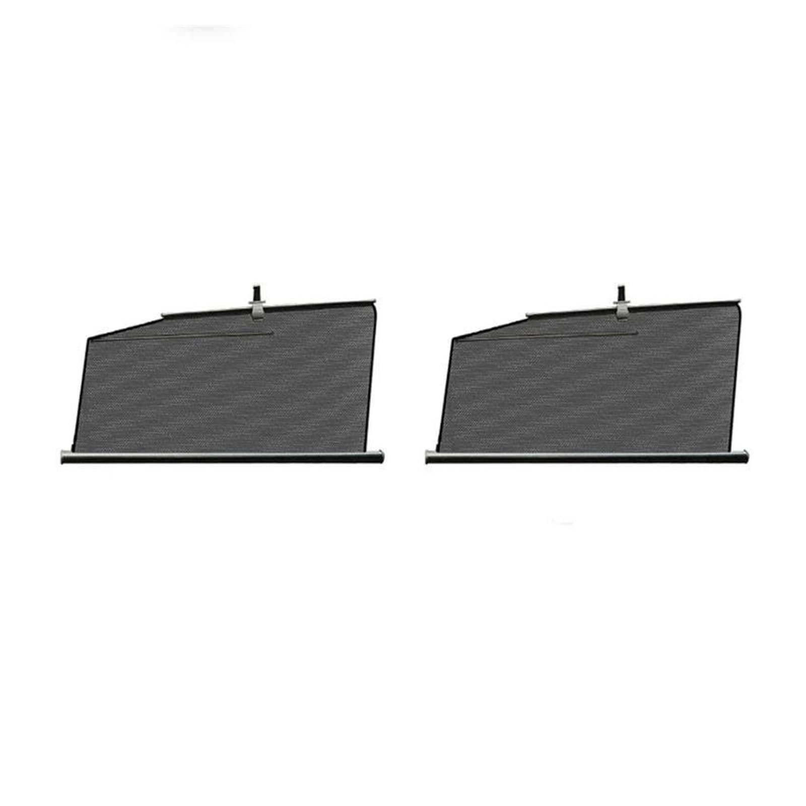 Sonnenblende Auto Für VW Für Passat Für Tiguan Für Polo Auto Hebe Fenster Sonnenschutz Versenkbare Vorhang Seite Fenster Mesh Fenster Sonnenschutz(Front Pair) von AJQBRMB