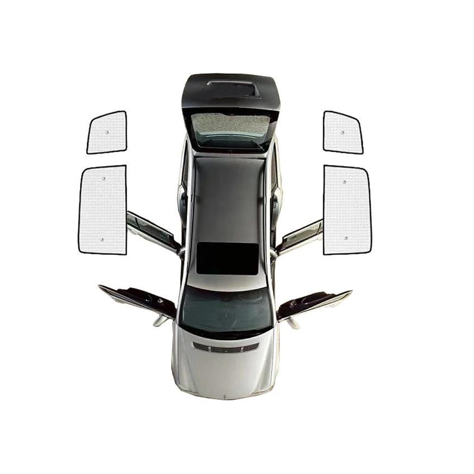 Sonnenblende Auto Für VW Für Touran Für MK2 Für 5T 2016 2017 2018 2019 2020 2021 2022 2023 Auto Volle Fenster Schattierung Sonnenblende Sonnenschirm Abdeckungen Fenster Sonnenschutz(Rear Windows) von AJQBRMB