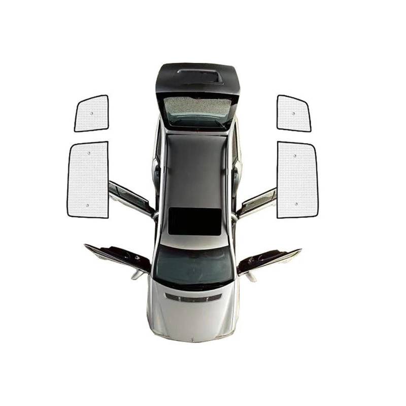 Sonnenblende Auto Für VW Für Touran Für MK2 Für 5T 2016 2017 2018 2019 2020 2021 2022 2023 Auto Volle Fenster Schattierung Sonnenblende Sonnenschirm Abdeckungen Fenster Sonnenschutz(Rear Windows) von AJQBRMB