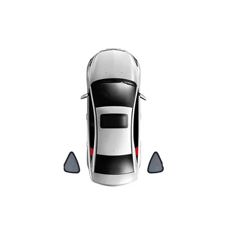 Sonnenblende Auto Magnetische Auto Sonnenschutz Schild Frontscheibe Hinten Seite Fenster Sonnenschutz Für Peugeot 5008 Für T87 20172018 2019-2022 Fenster Sonnenschutz(2Train) von AJQBRMB