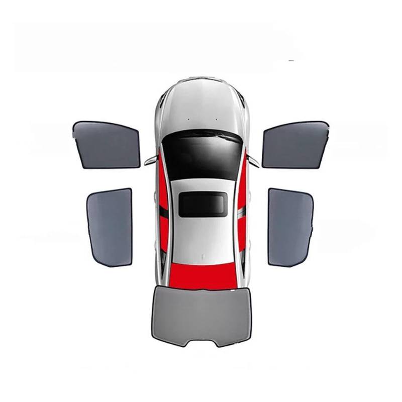 Sonnenblende Auto Magnetische Auto Sonnenschutz Schild Vorne Hinten Windschutzscheibe Seite Fenster Sonnenschutz Visier Vorhang Für Kadjar 2015 2016 2017-2022 Fenster Sonnenschutz(5 Front Rear Back) von AJQBRMB