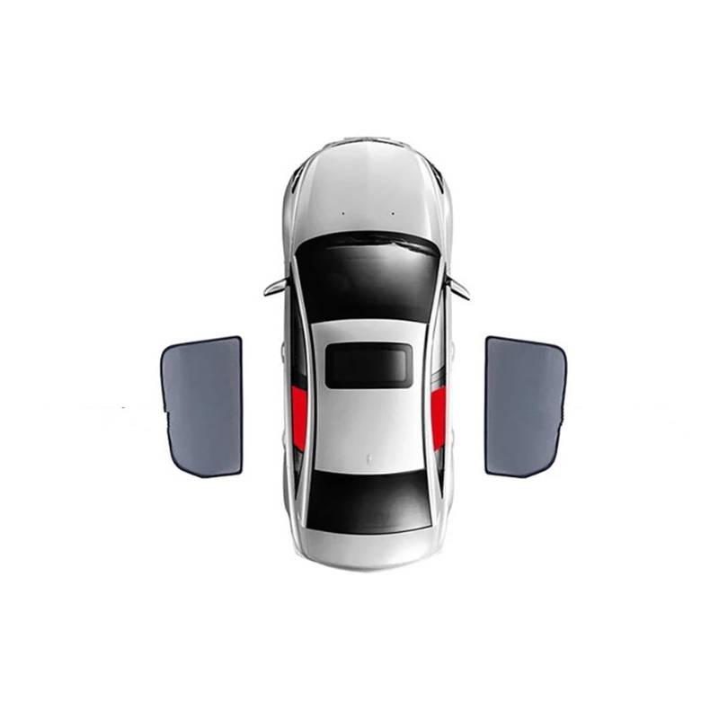 Sonnenblende Auto Magnetische Auto Sonnenschutz Schild Windschutzscheibe Hinten Sitz Seite Fenster Sonnenschutz Für Mazda Für CX-9 Für TC 2016-2022 Für CX9 Fenster Sonnenschutz(2 Rear) von AJQBRMB
