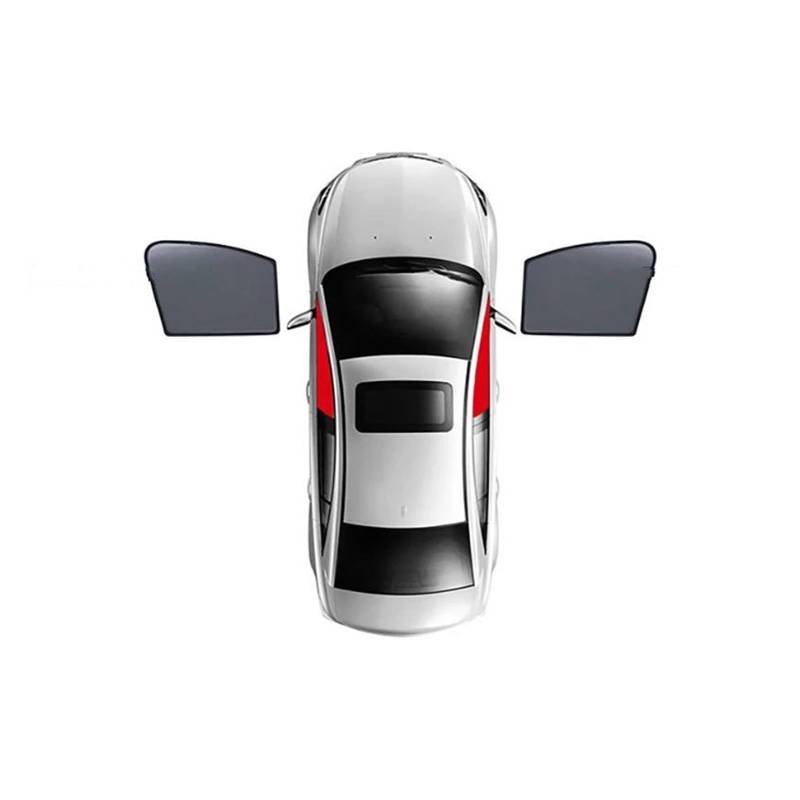 Sonnenblende Auto Magnetische Auto Sonnenschutz Schild Windschutzscheibe Seite Fenster Sonnenschutz Visier Für Kia Für Sportage Für QL 2016 2018 2019 2020 2021 Fenster Sonnenschutz(2Front) von AJQBRMB