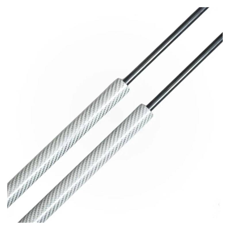 Stoßdämpfer HebestüTzen 2 Für Octavia Für A7 Für MK3 2012 2013-2020 Auto Refit Vorderen Motorhaube Haube Carbon Gas Strut Bar Frühling Unterstützung Motorhauben Gasfeder(Silver Carbon Fiber) von AJQBRMB