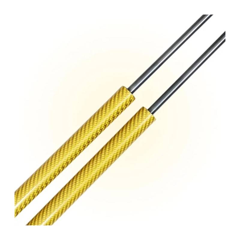 Stoßdämpfer HebestüTzen 2 Für Suzuki Für Vitara LY 4th 2015-heute Vorderen Haube Haube Gas Streben Quellen Dämpfer Lift Unterstützung Schock Motorhauben Gasfeder(Yellow Carbon Fiber) von AJQBRMB