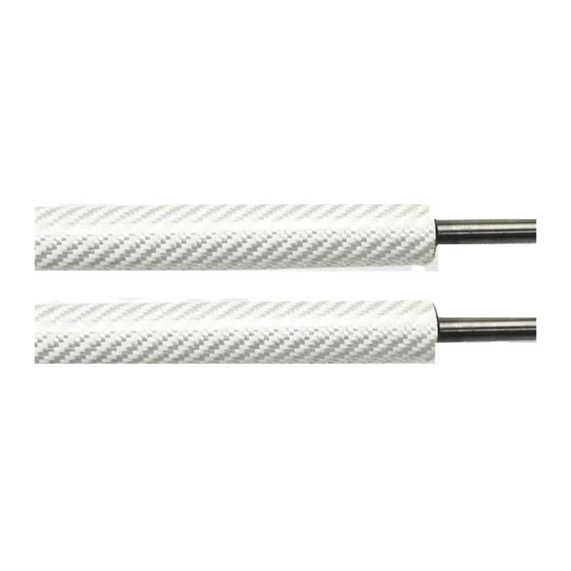 Stoßdämpfer HebestüTzen Für Ford Für Mondeo Für MK5 CD391 2014-2020 Für Fusion Motorhaube Gas Strut Bars Haube Unterstützung Schock Dämpfer Carbon Absorber Motorhauben Gasfeder(Carbon Fiber Silver) von AJQBRMB