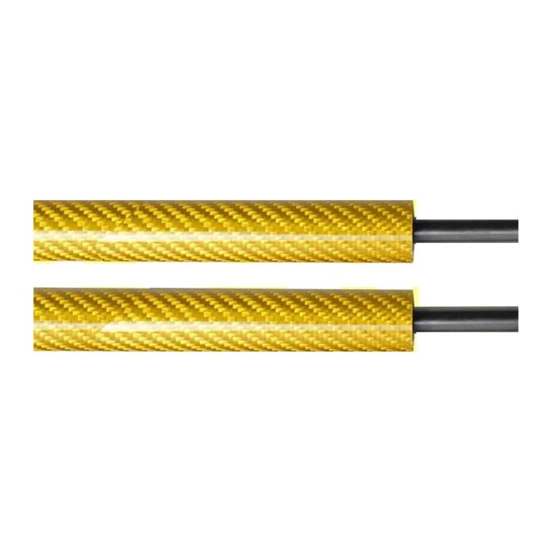Stoßdämpfer HebestüTzen Für Ford Für Mondeo Für MK5 CD391 2014-2020 Für Fusion Motorhaube Gas Strut Bars Haube Unterstützung Schock Dämpfer Carbon Absorber Motorhauben Gasfeder(Yellow Carbon Fiber) von AJQBRMB