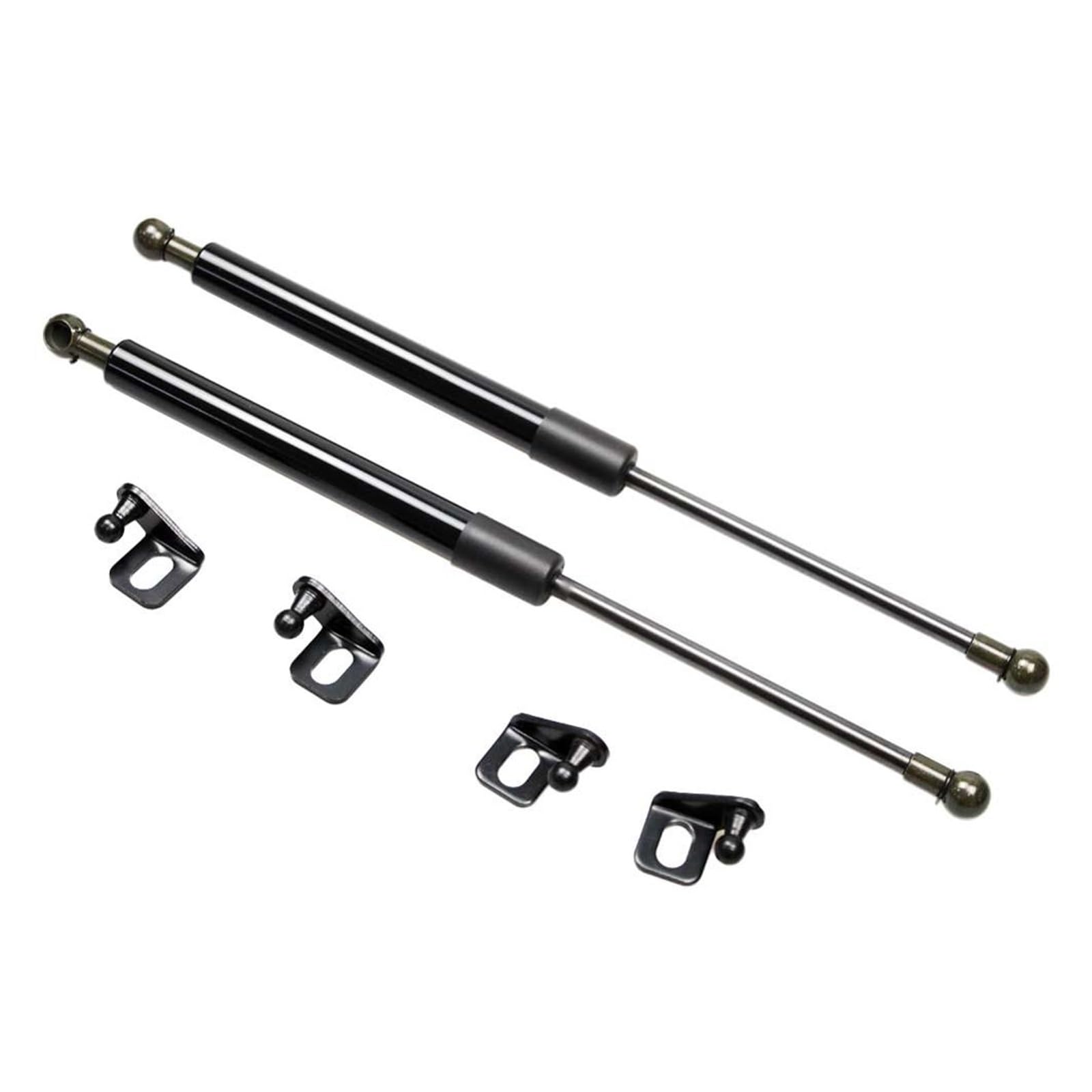 Stoßdämpfer HebestüTzen Für Vauxhall Für Buick Für Verano 2015-2023 Front Hood Bonnet Gas Streben Lift Unterstützung Stange Schock Dämpfer Prop Frühling Motorhauben Gasfeder(Normal Black) von AJQBRMB