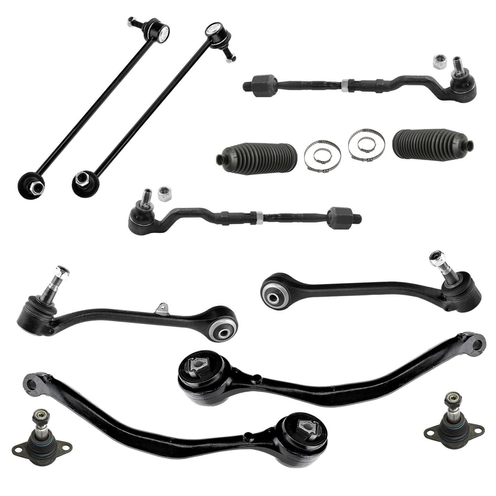 12-teilig Querlenker Satz Vorderachse links rechts für X3 E83 12-teilig Querlenker Satz Vorderachse links rechts für X3 E83 von AJS Parts