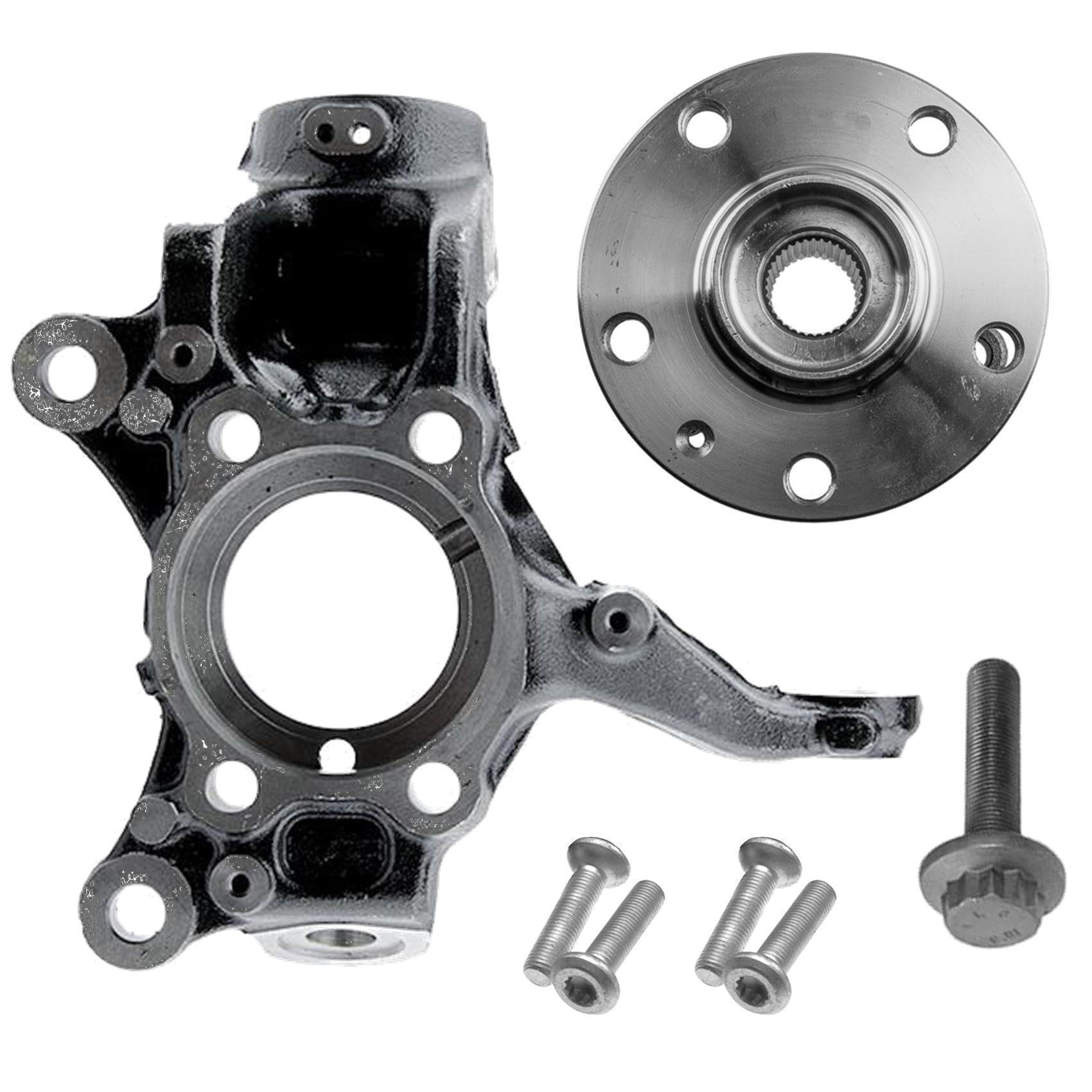 1x Achsschenkel 1x Radlager Vorderachse links 1x Achsschenkel 1x Radlager Vorderachse links von AJS Parts