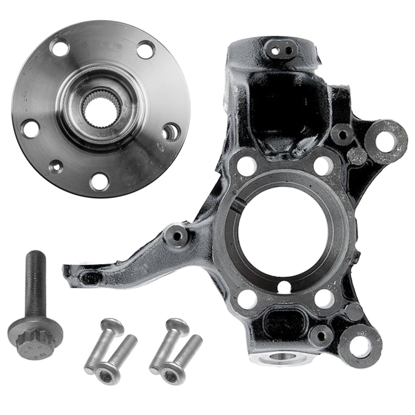 1x Achsschenkel 1x Radlager Vorderachse rechts 1x Achsschenkel 1x Radlager Vorderachse rechts von AJS Parts