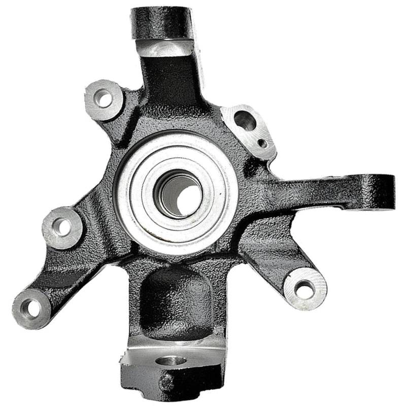 1x Achsschenkel Vorderachse links für Navara Pritsche/Fahrgestell NP300 Pick-up Pick-up III D22 von AJS Parts