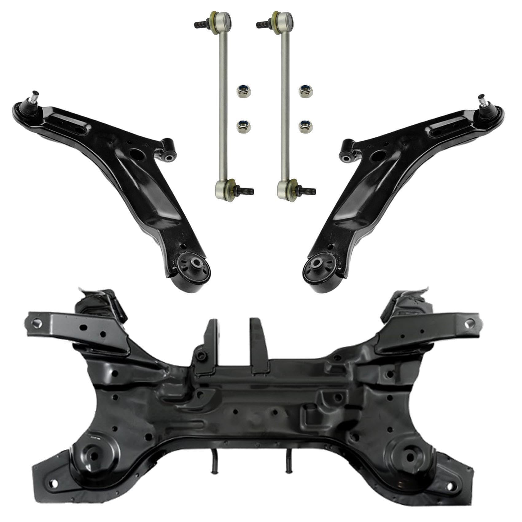 1x Achsträger 2x Querlenker 2x Koppelstange Vorderachse für Hyundai i10 PA 1x Achsträger 2x Querlenker 2x Koppelstange Vorderachse für Hyundai i10 PA von AJS Parts