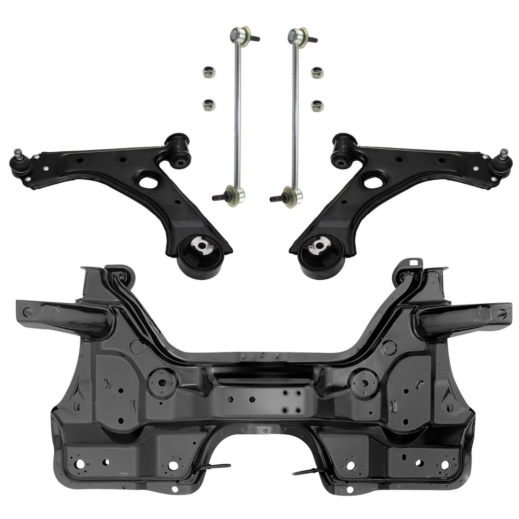 1x Achsträger 2x Querlenker 2x Koppelstange links rechts Vorderachse 1x Achsträger 2x Querlenker 2x Koppelstange links rechts Vorderachse von AJS Parts