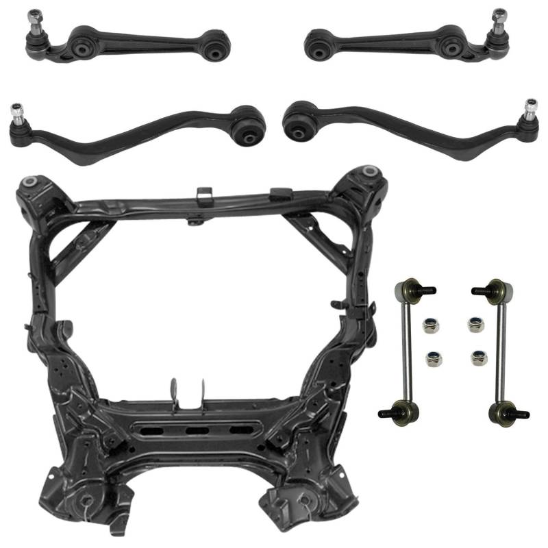 1x Achsträger 4x Querlenker 2x Koppelstange Vorderachse für Mazda6 GG + Hatchback für Station Wagon GY von AJS Parts