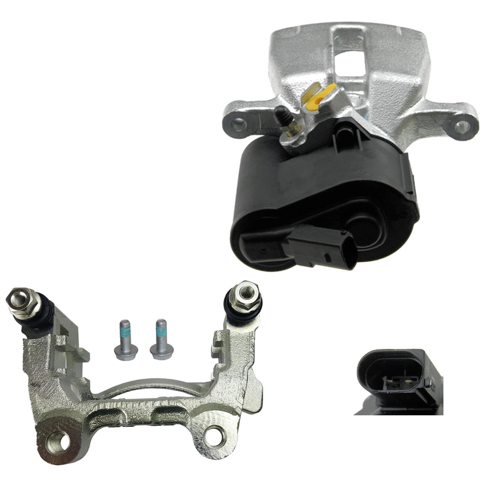 1x Bremssattel 1x Bremssattelhalter Schrauben Hinterachse links 1x Bremssattel 1x Bremssattelhalter Schrauben Hinterachse links von AJS Parts