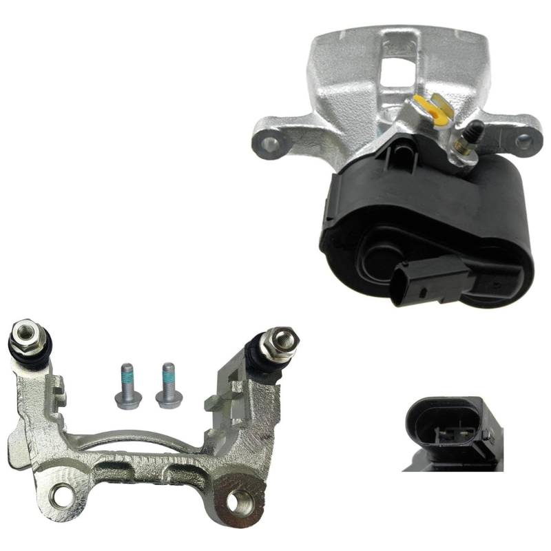 1x Bremssattel 1x Bremssattelhalter Schrauben Hinterachse rechts von AJS Parts