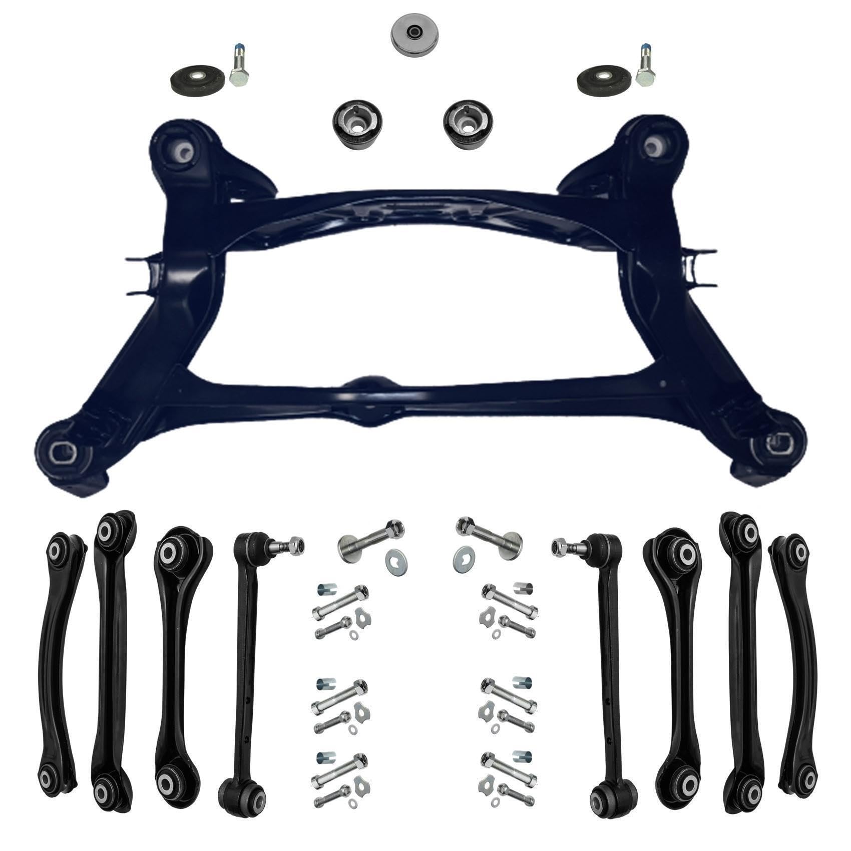 1x Hinterachskörper Achsträger Gummilagerung Lagerung Differential Hinterachse 1x Querlenker Satz links rechts 1x Hinterachskörper Achsträger Gummilagerung Lagerung Differential Hinterachse 1x Querlenker Satz links rechts von AJS Parts