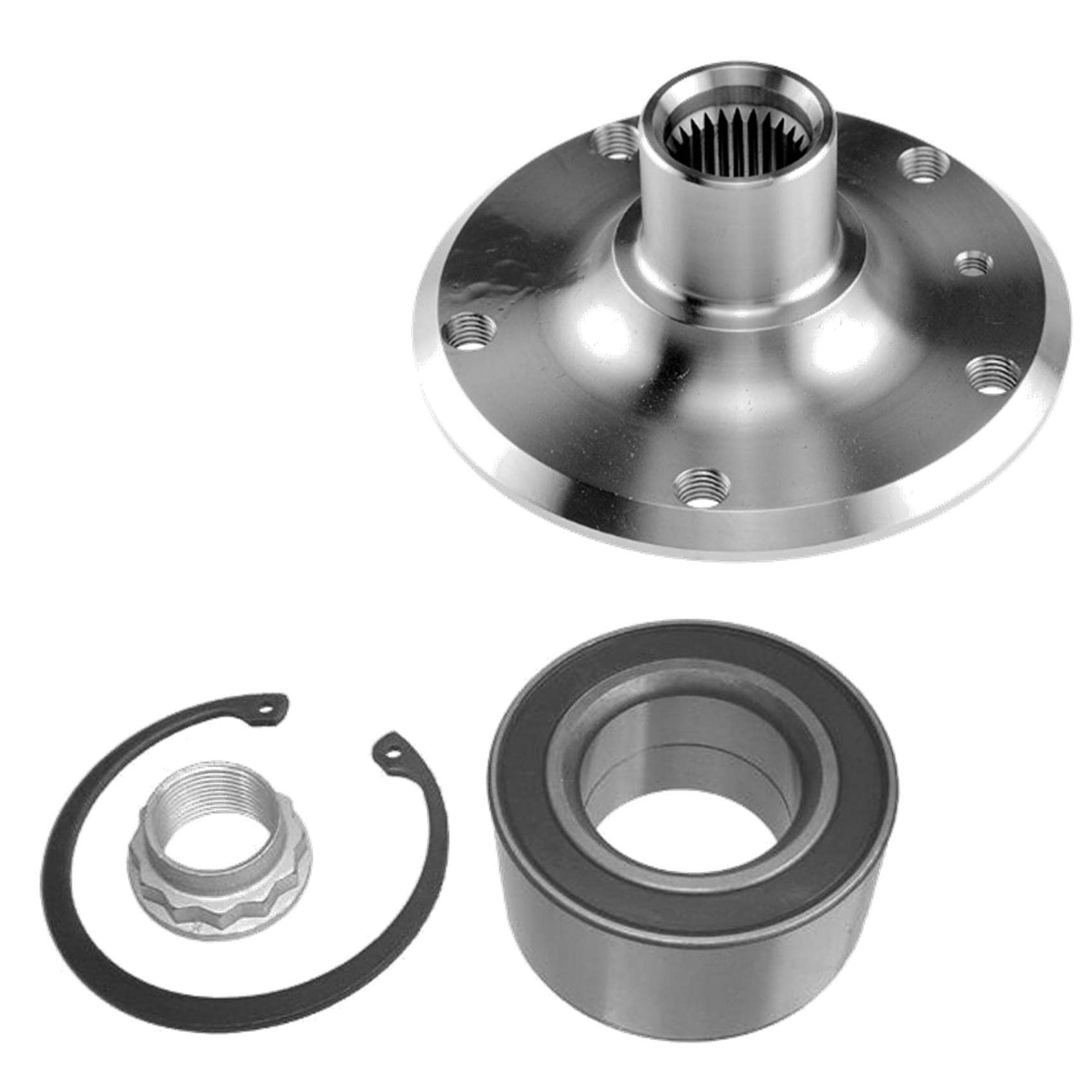 1x Radlager 1x Radnabe Hinterachse links oder rechts Lochkreis: 5x120 von AJS Parts