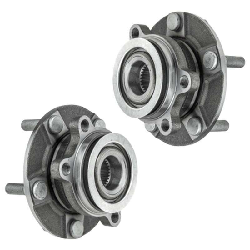 2x Radlager Satz Vorderachse für Nissan Qashqai für Qashqai +2 I J10 JJ10 für X-Trail T31 für Renault Koleos I HY_ von AJS Parts