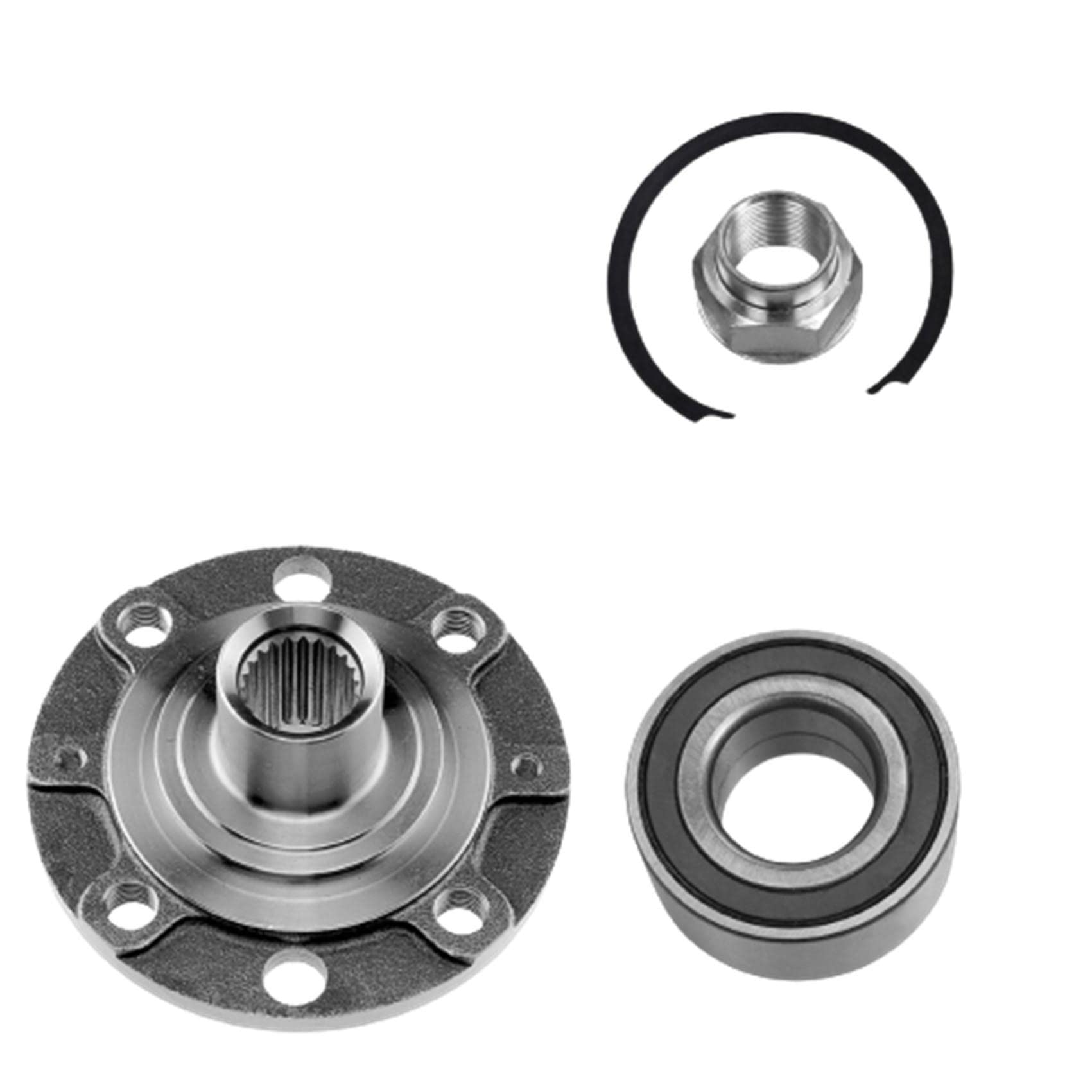 1x Radlager Sensorring 1x Radnabe Vorderachse links oder rechts Lochkreis: 4 x100 1x Radlager Sensorring 1x Radnabe Vorderachse links oder rechts Lochkreis: 4 x100 von AJS Parts