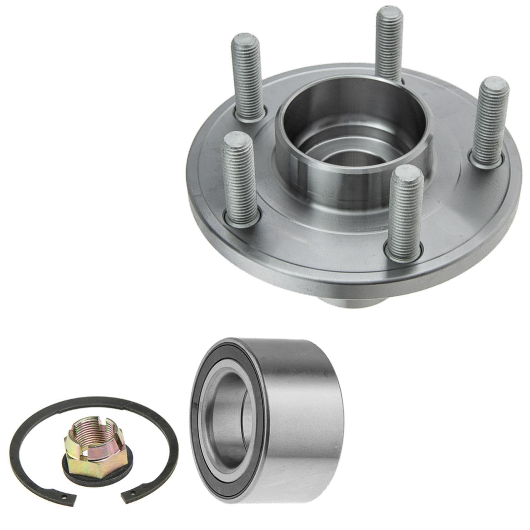 1x Radlager Sensorring 1x Radnabe Vorderachse links oder rechts für Kuga II von AJS Parts